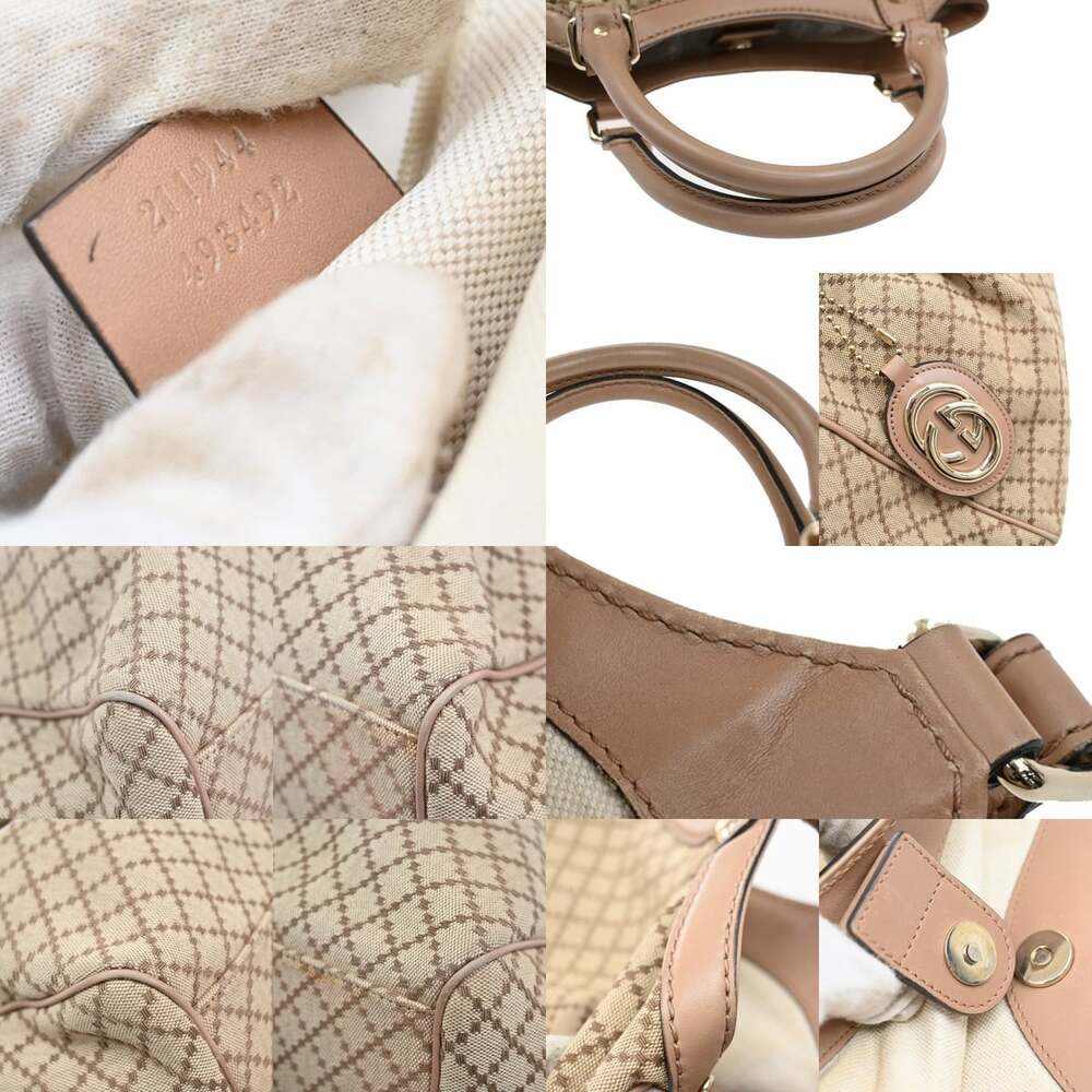 Gucci Diamante Canvas Sukey Tote Brown - Picture 4 of 6